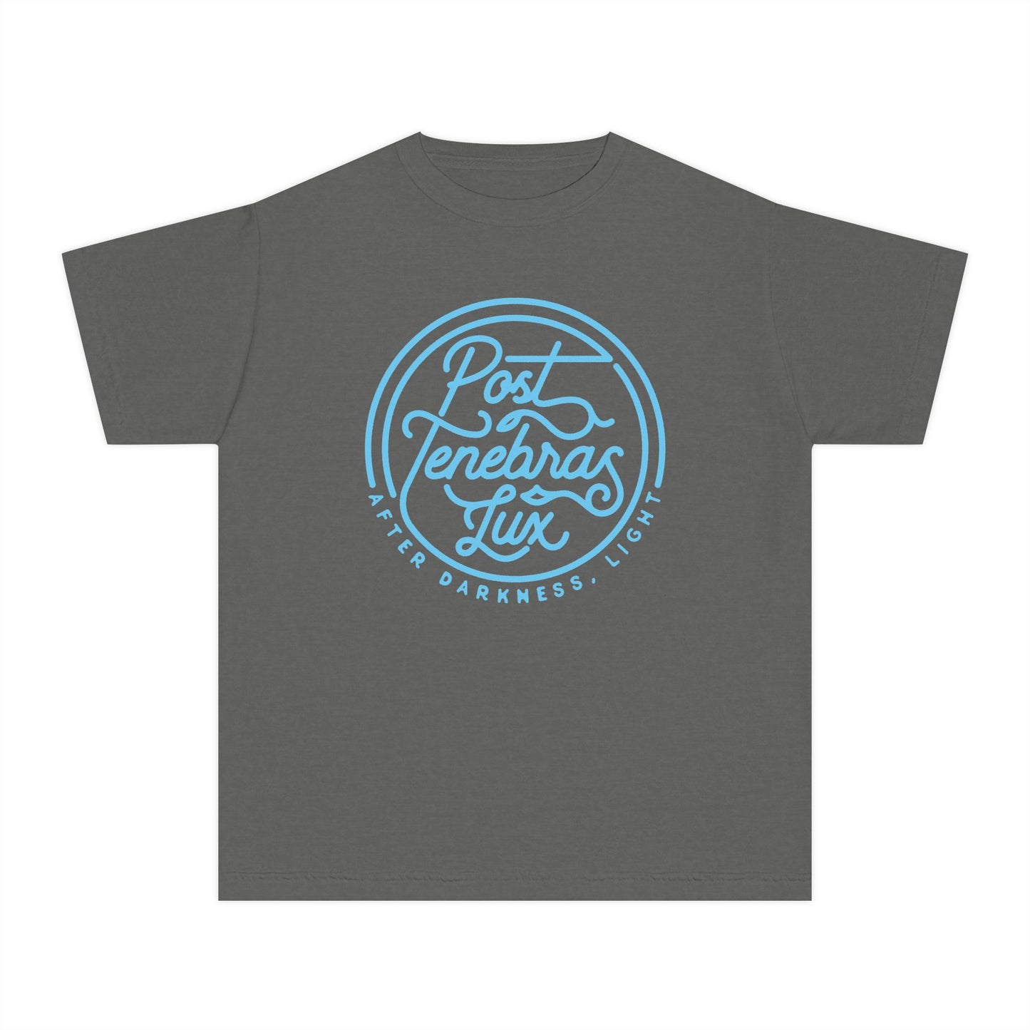 Post Tenebras Lux | Youth Comfort Colors Tee