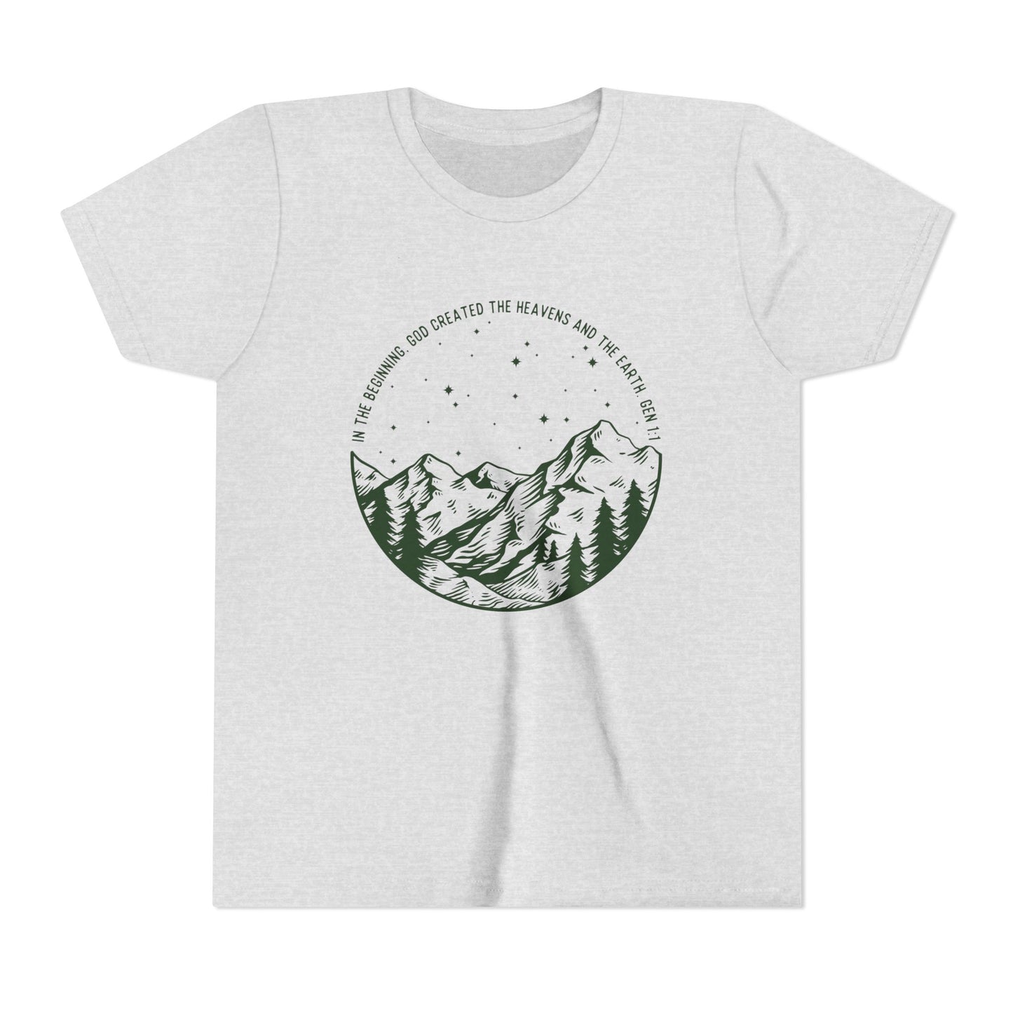 In The Beginning | Youth Bella + Canvas Tee