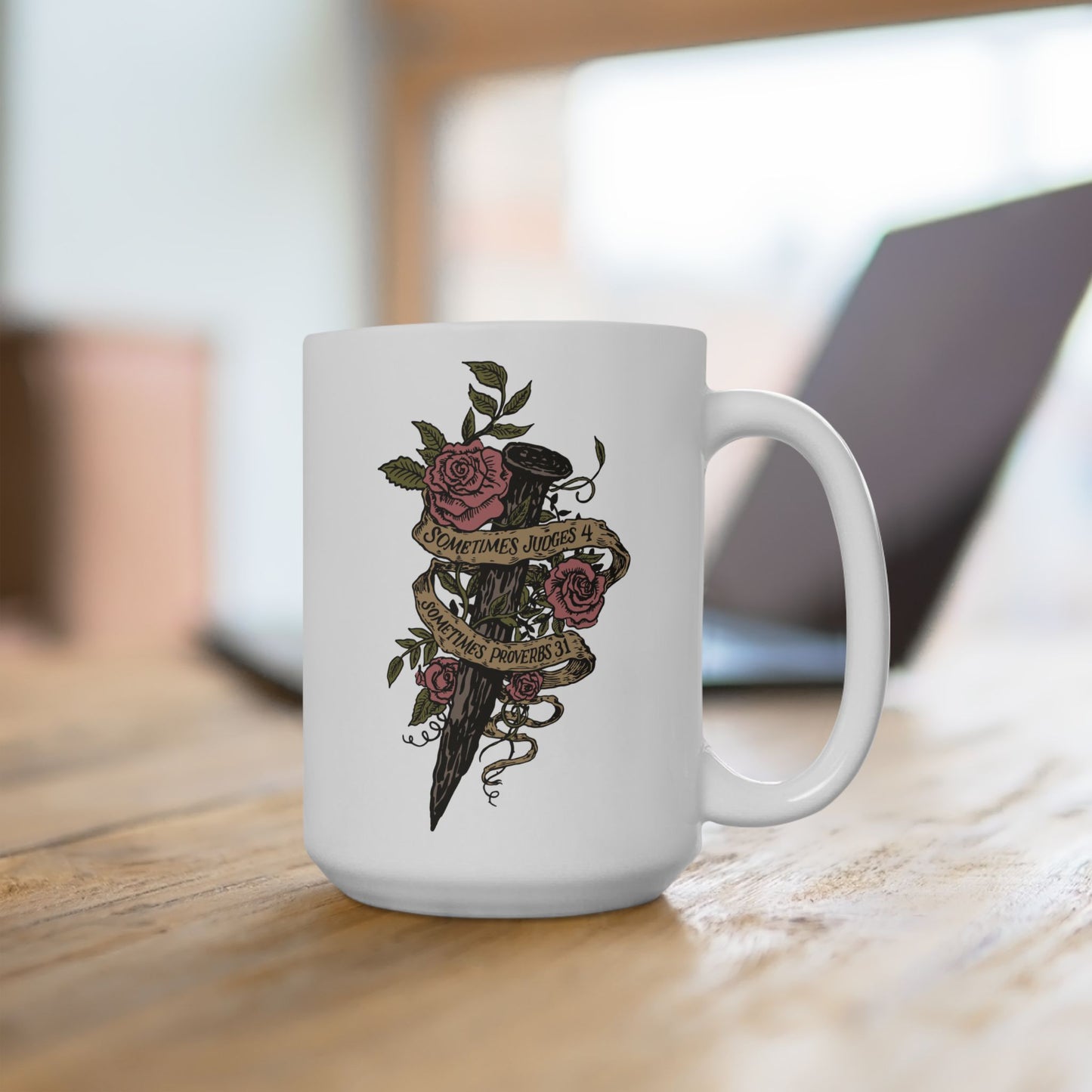 Judges & Proverbs | Ceramic Mug (15oz)