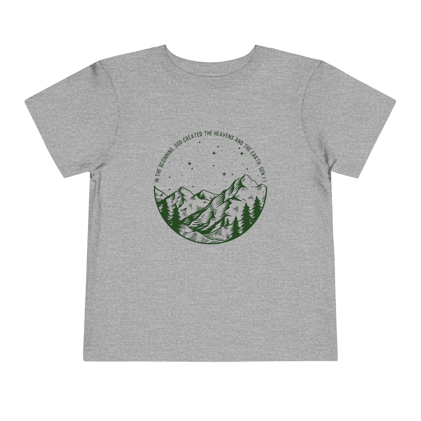 In The Beginning | Toddler Bella + Canvas Tee