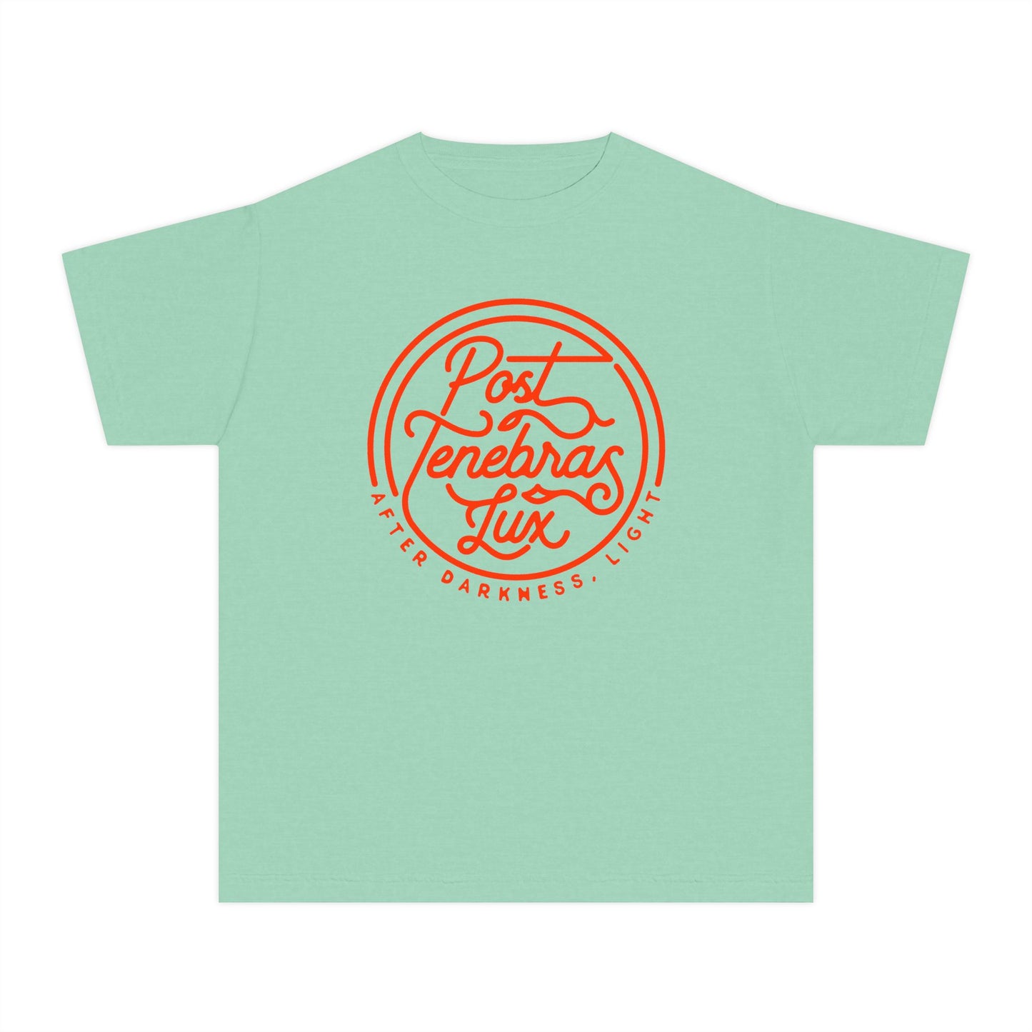 Post Tenebras Lux | Youth Comfort Colors Tee
