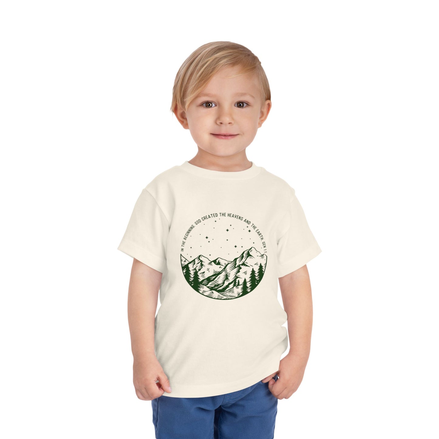 In The Beginning | Toddler Bella + Canvas Tee