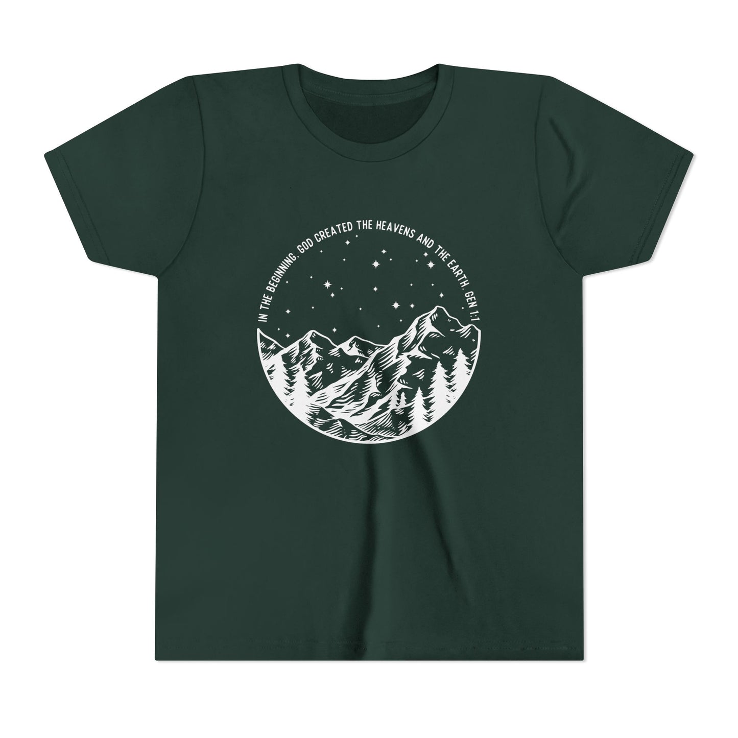 In The Beginning | Youth Bella + Canvas Tee