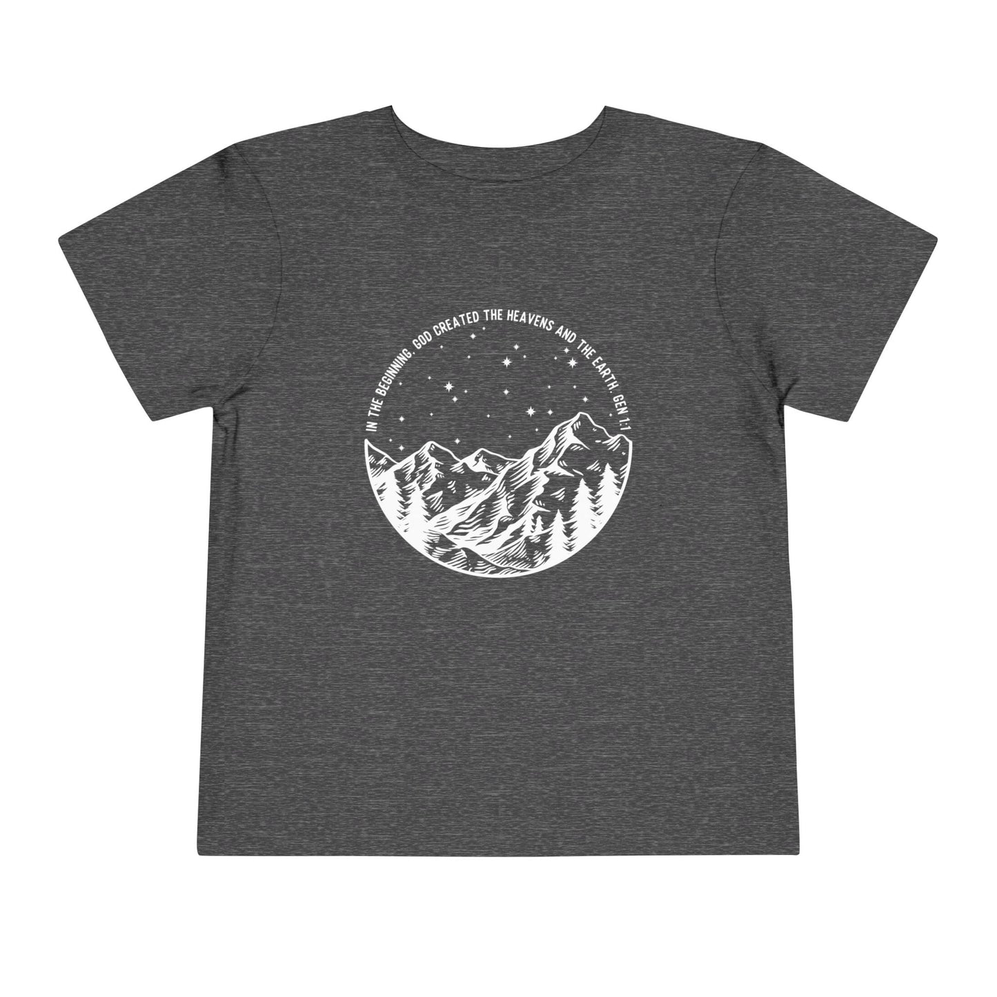 In The Beginning | Toddler Bella + Canvas Tee