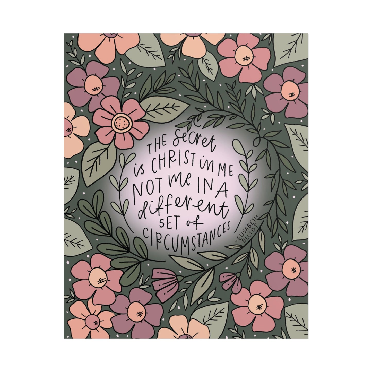 Christ in Me | Poster Print