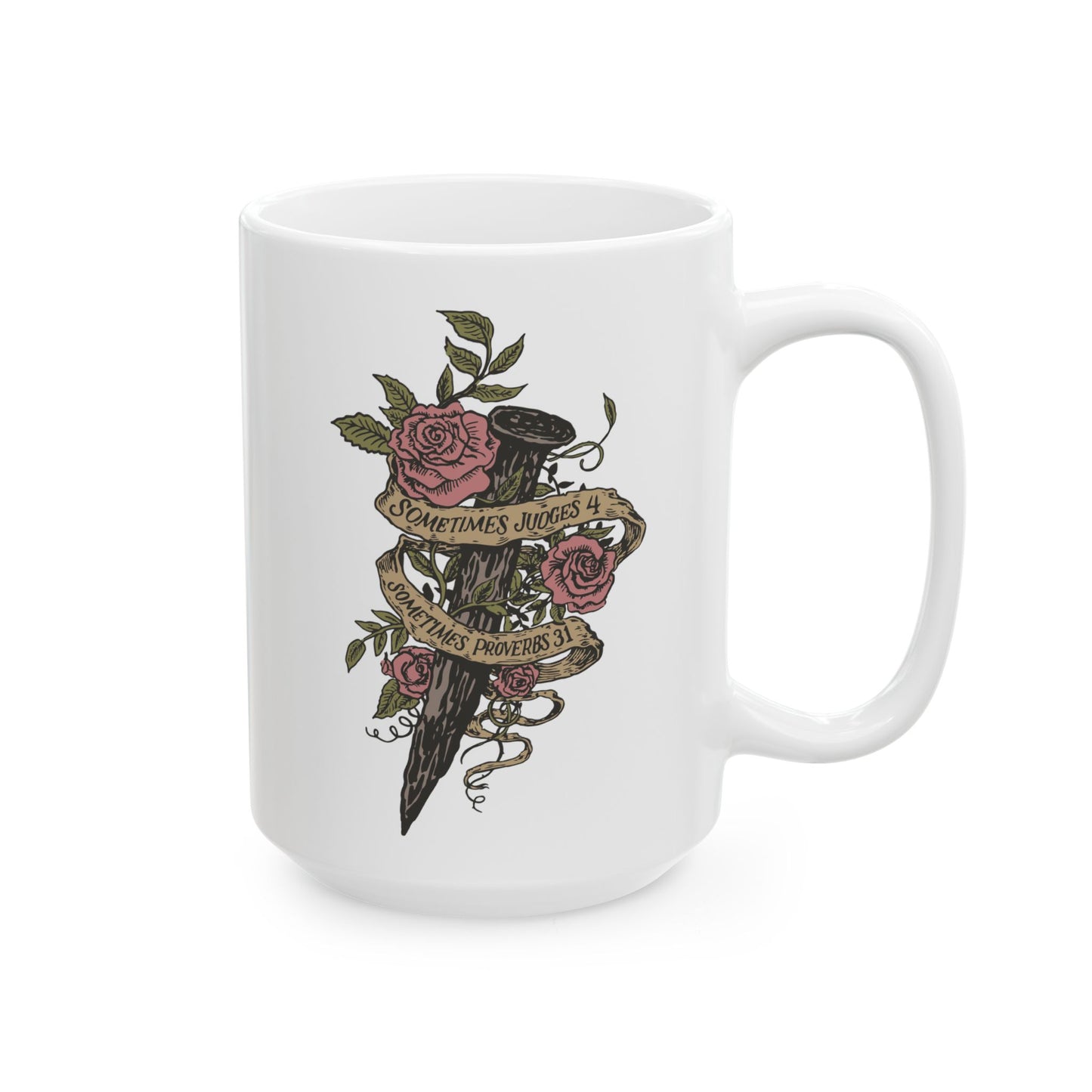 Judges & Proverbs | Ceramic Mug (15oz)