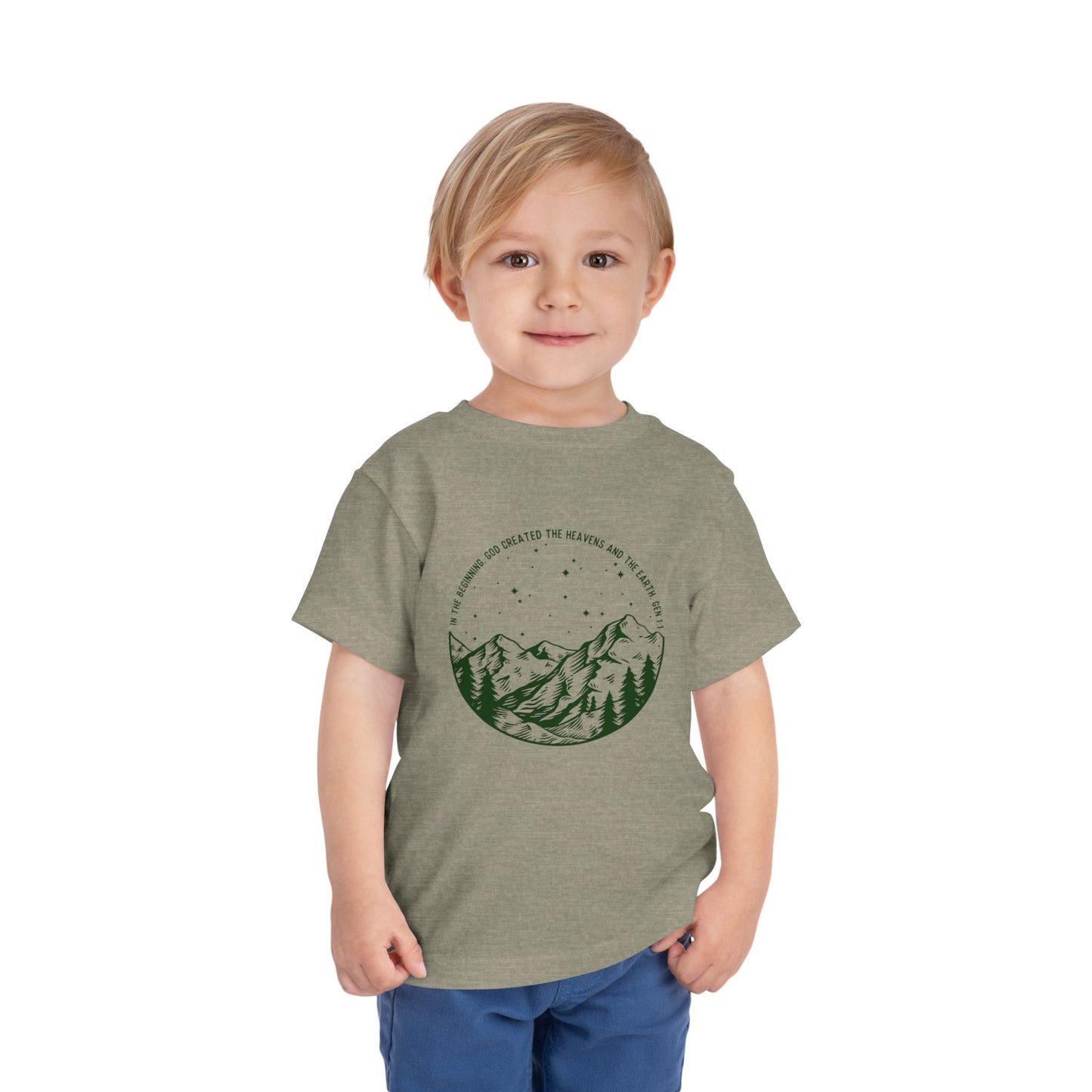 In The Beginning | Toddler Bella + Canvas Tee