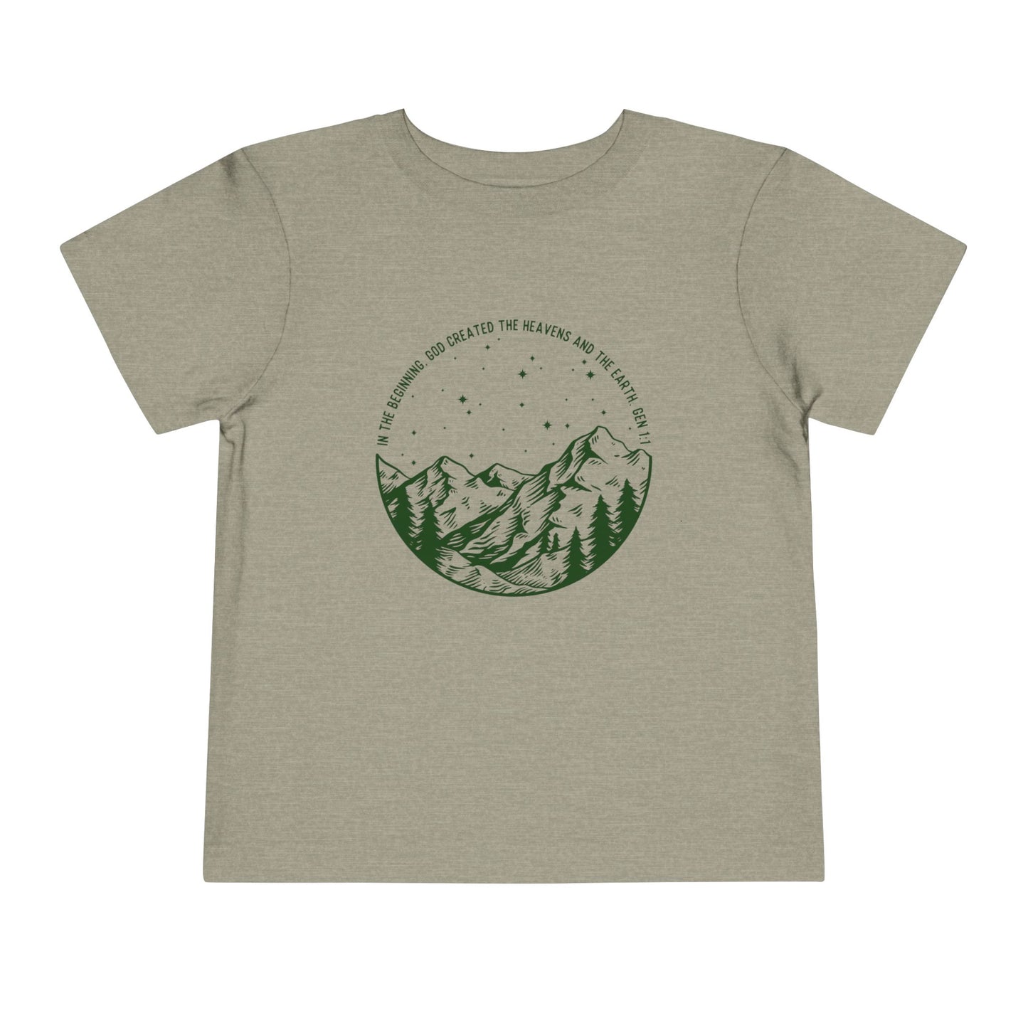 In The Beginning | Toddler Bella + Canvas Tee