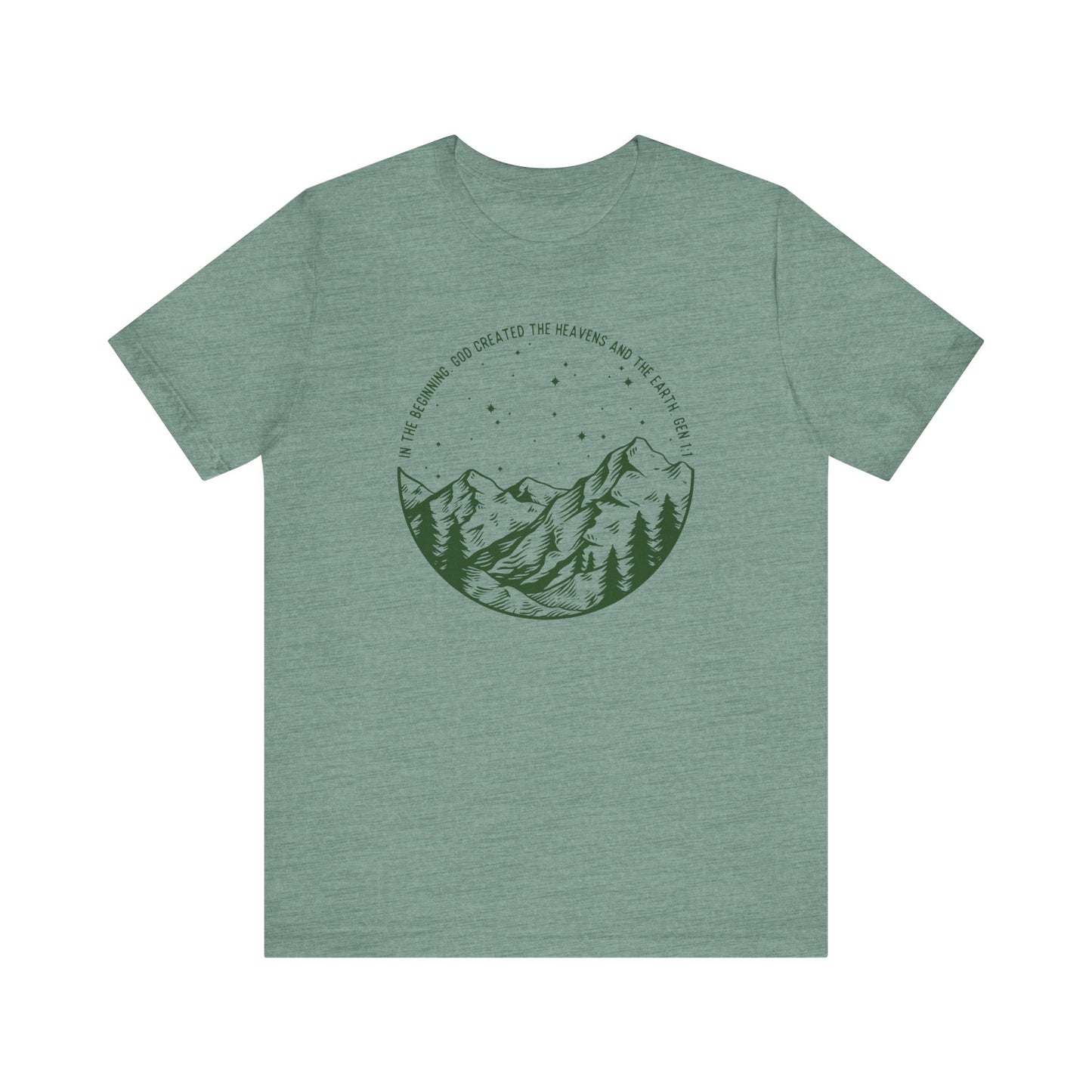 In The Beginning | Adult Unisex Bella + Canvas Tee