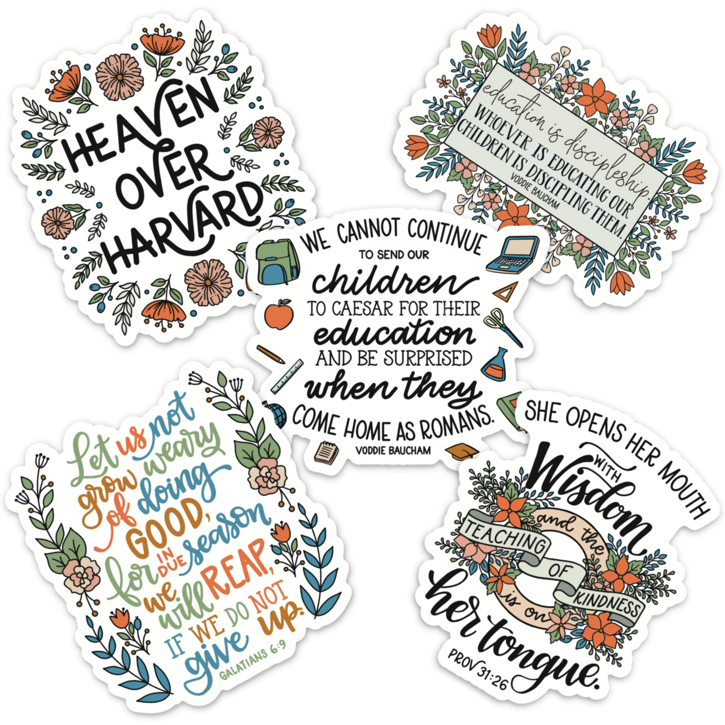 Homeschool | Vinyl Sticker Set