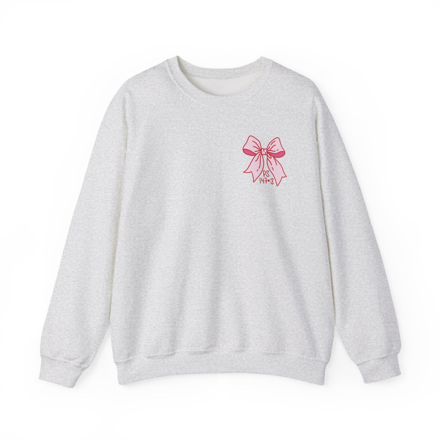 Psalm 147:3 (front & back design) | Adult Unisex Gildan Sweatshirt
