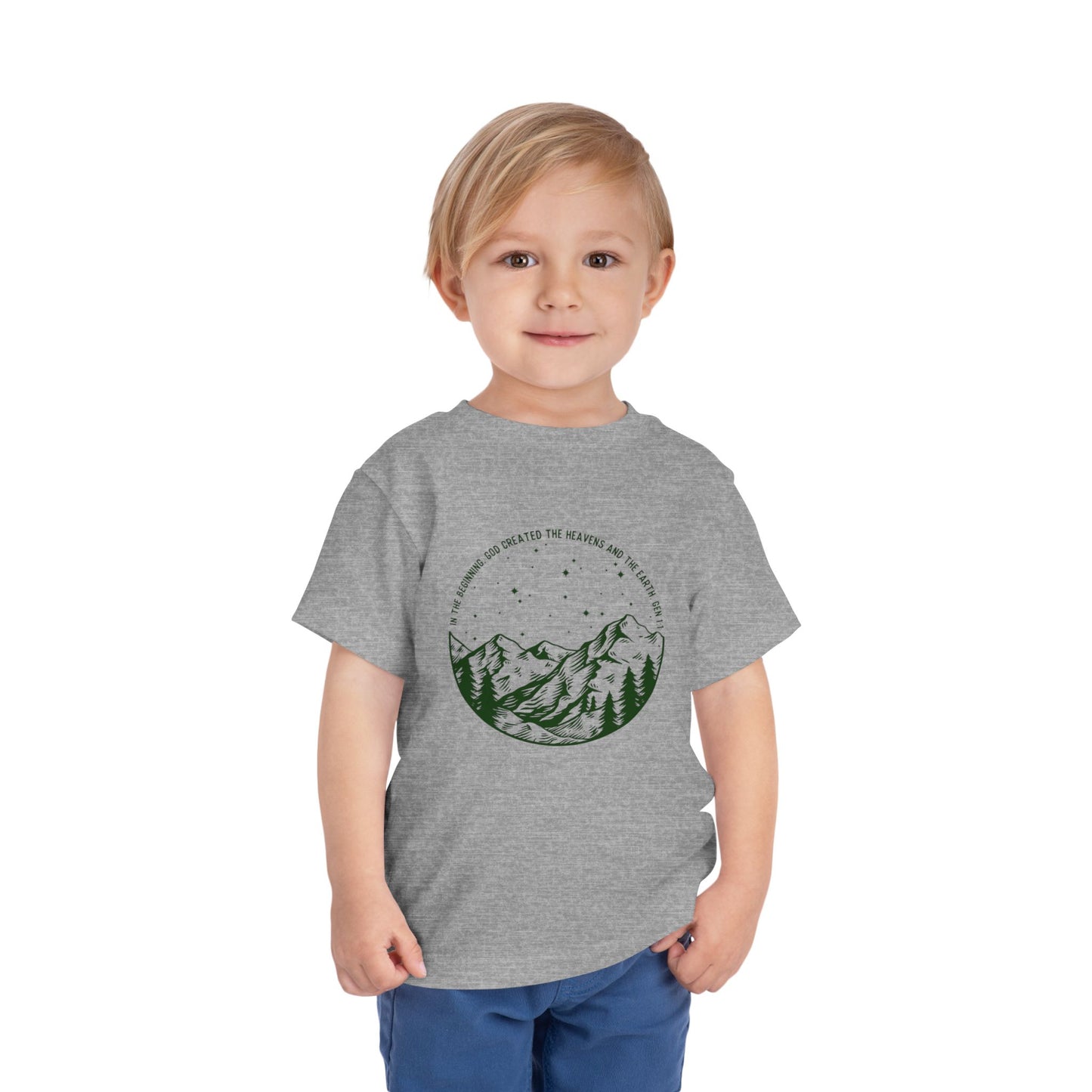 In The Beginning | Toddler Bella + Canvas Tee