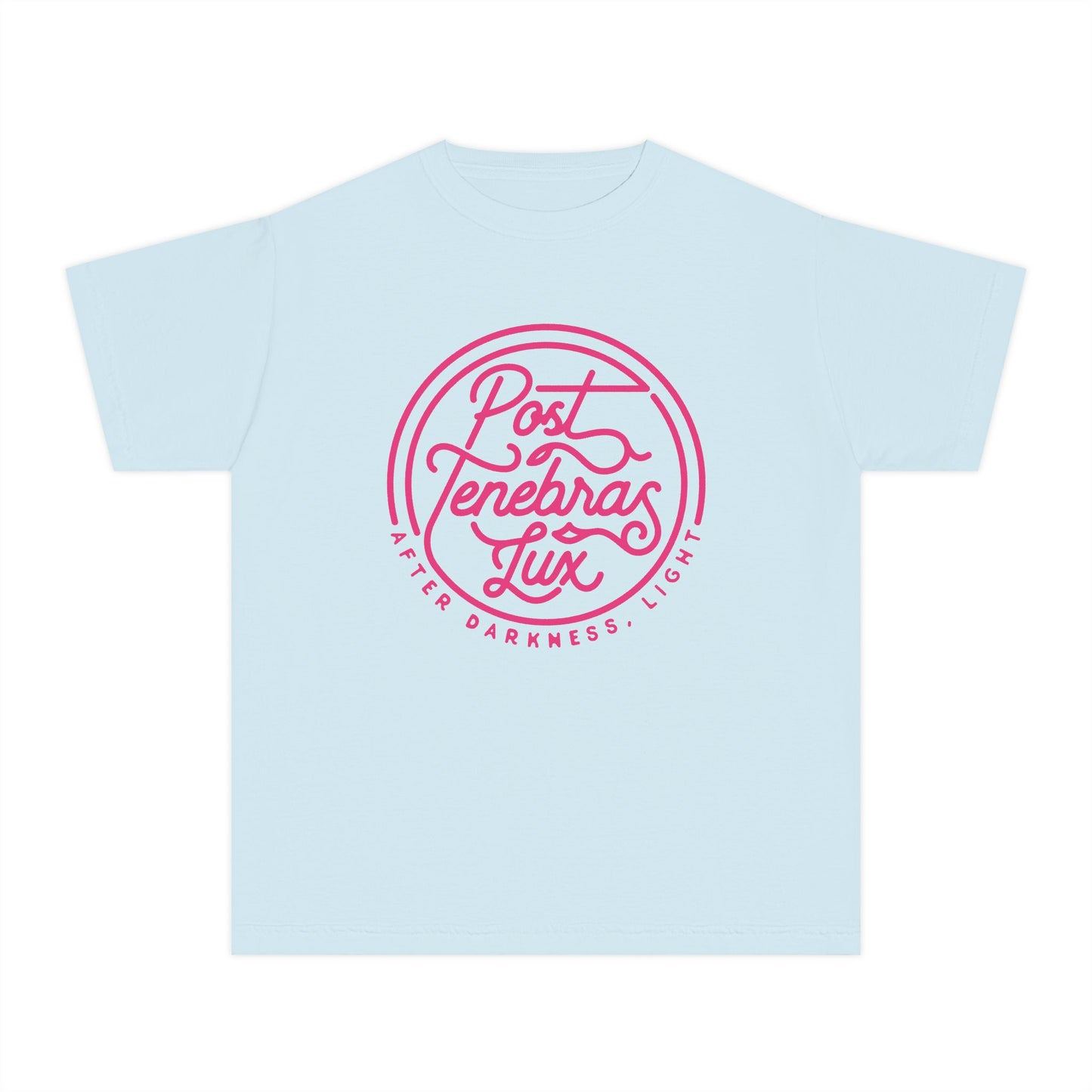 Post Tenebras Lux | Youth Comfort Colors Tee