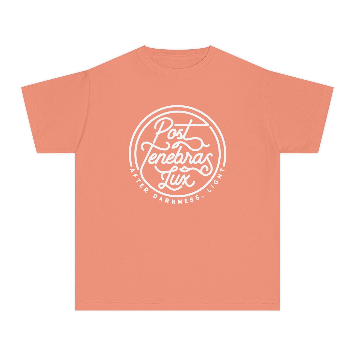 Post Tenebras Lux | Youth Comfort Colors Tee