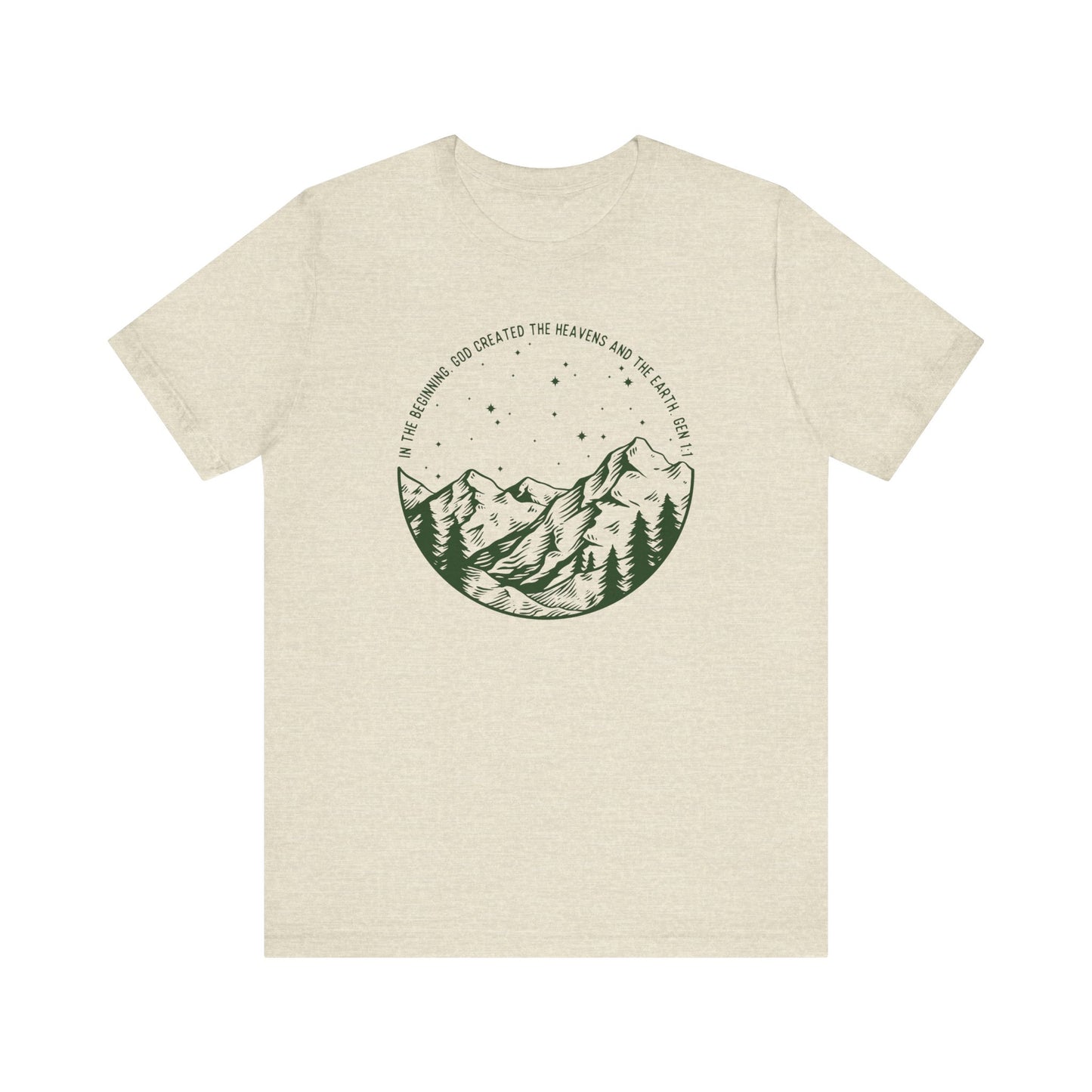 In The Beginning | Adult Unisex Bella + Canvas Tee