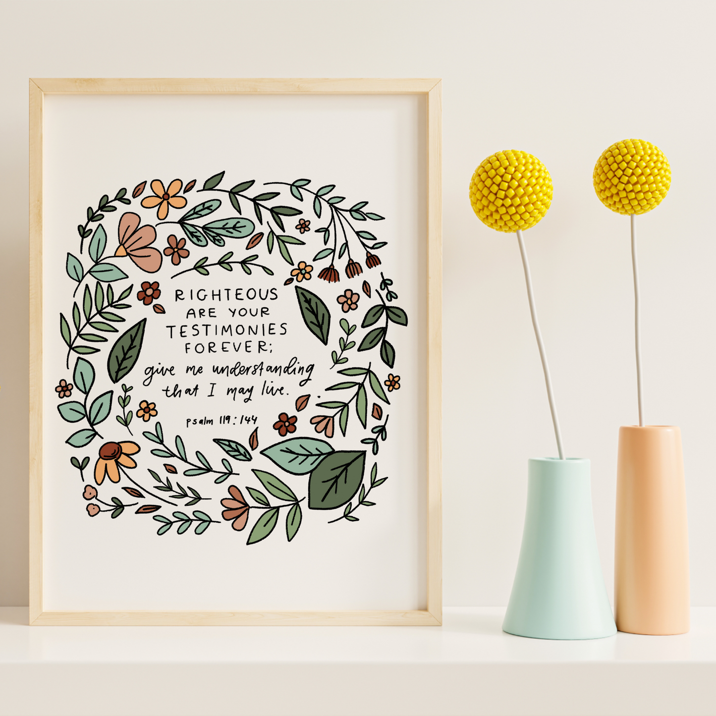 Righteous Testimonies | Print