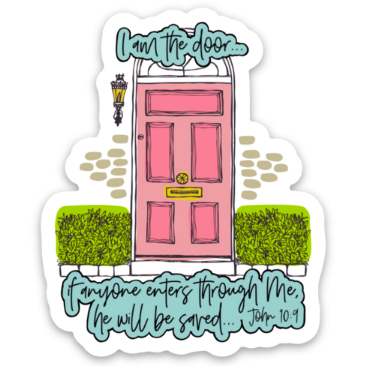 I am the door | Vinyl Sticker