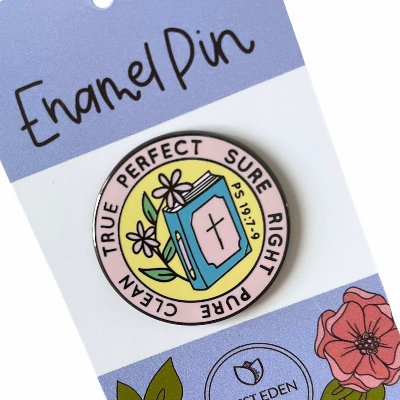 Psalm 19 | Enamel Pin