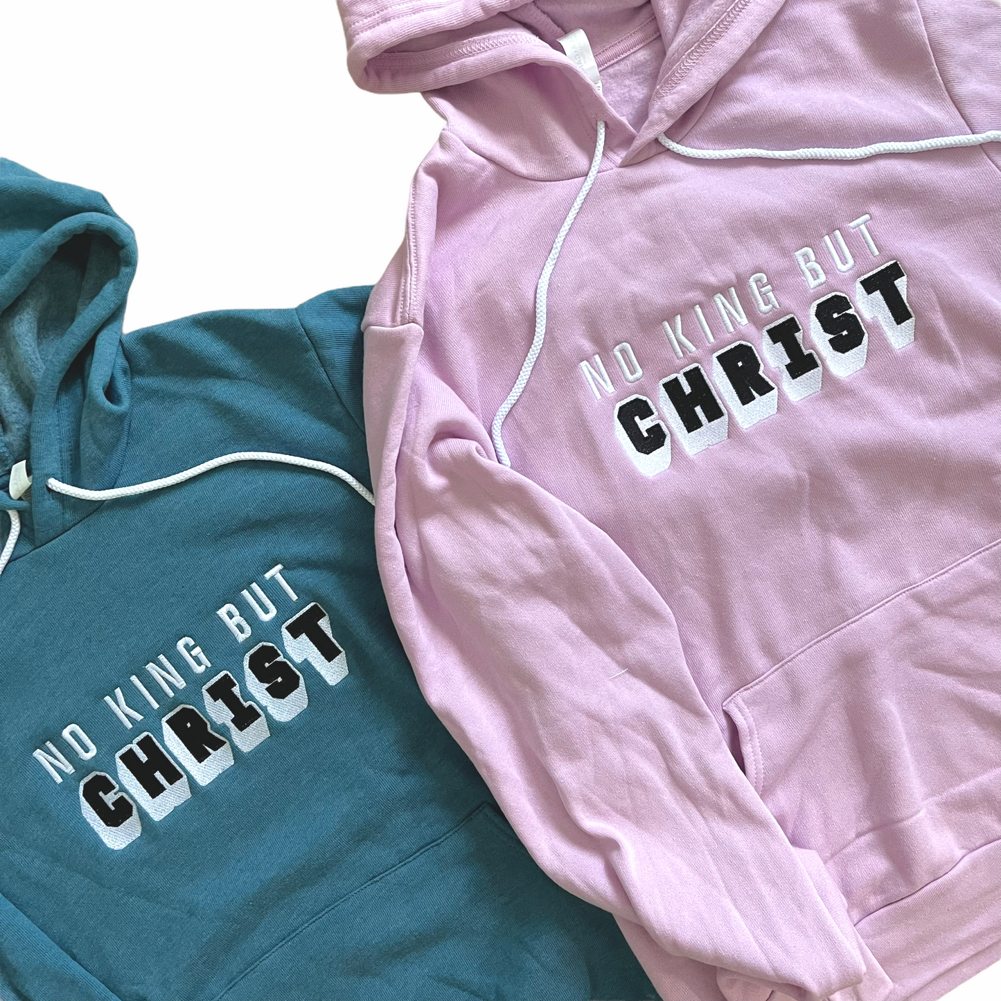 NO KING BUT CHRIST | Hoodies (L, XL, 2XL REMAINING)