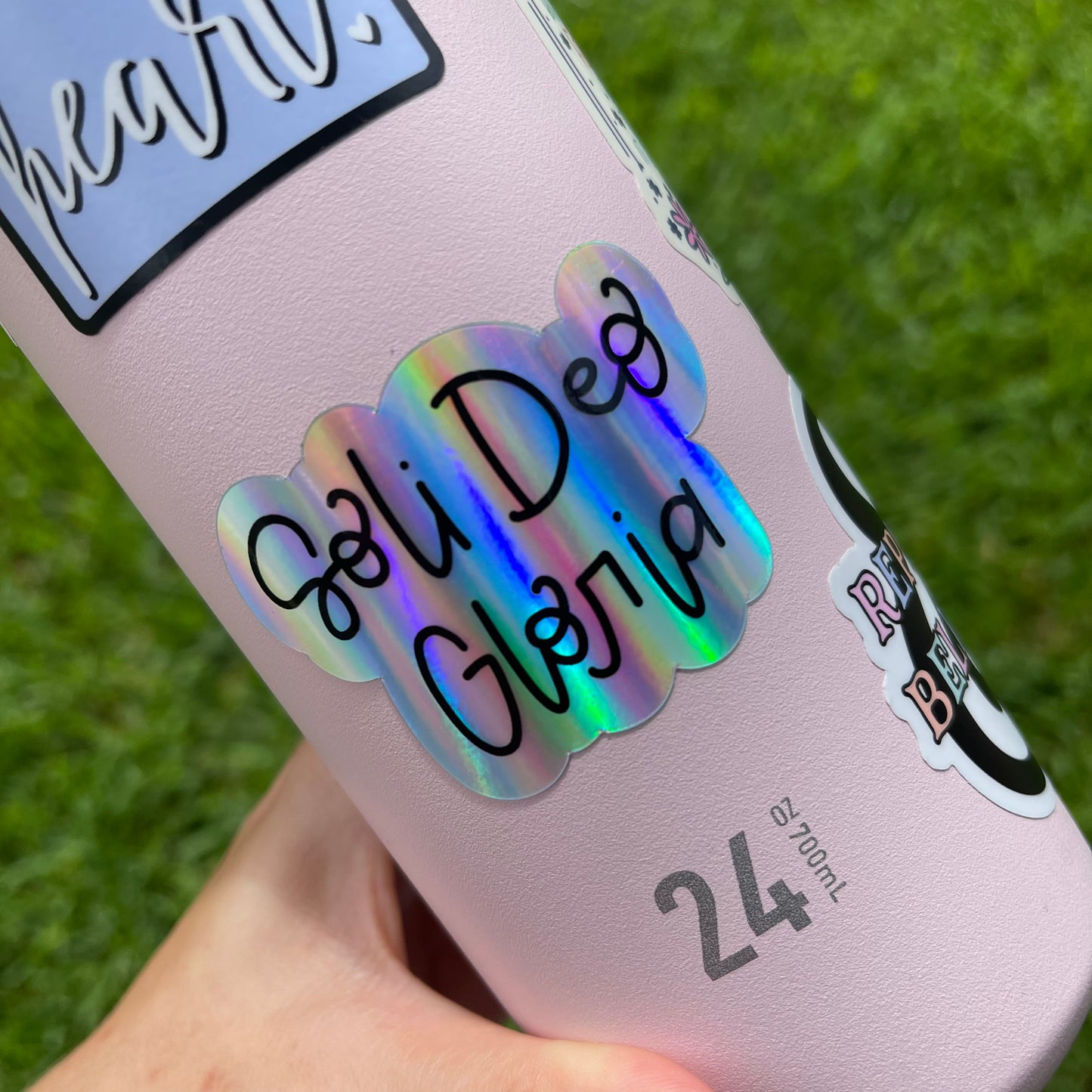 Soli Deo Gloria | Holographic Sticker