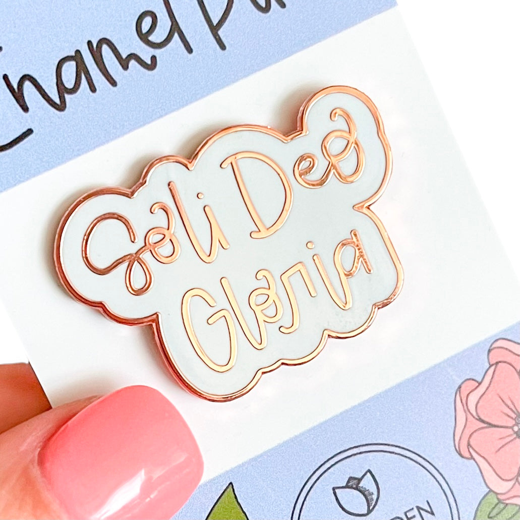 Soli Deo Gloria | Enamel Pin