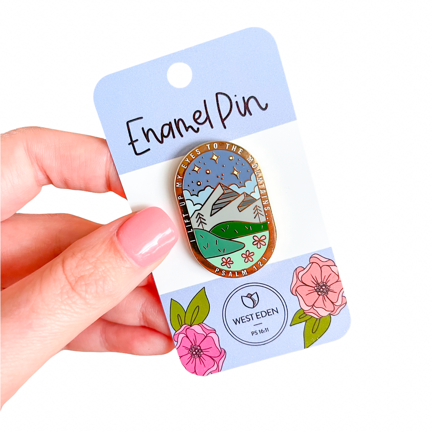Psalm 121 | Enamel Pin