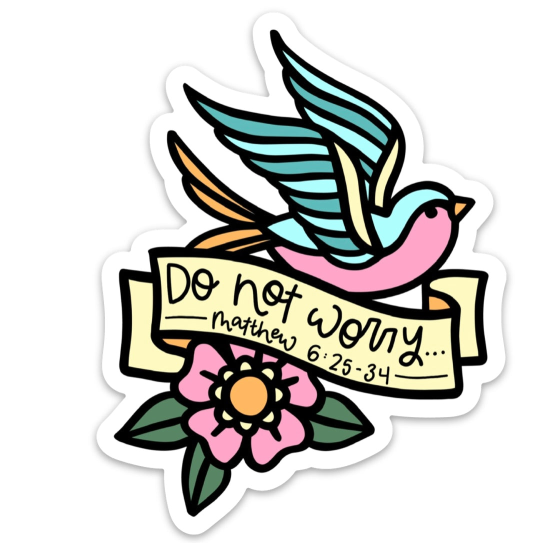 Do not worry | Vinyl Sticker