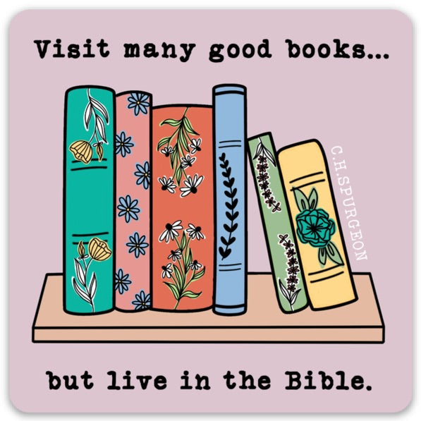 Live in the Bible | Vinyl Sticker