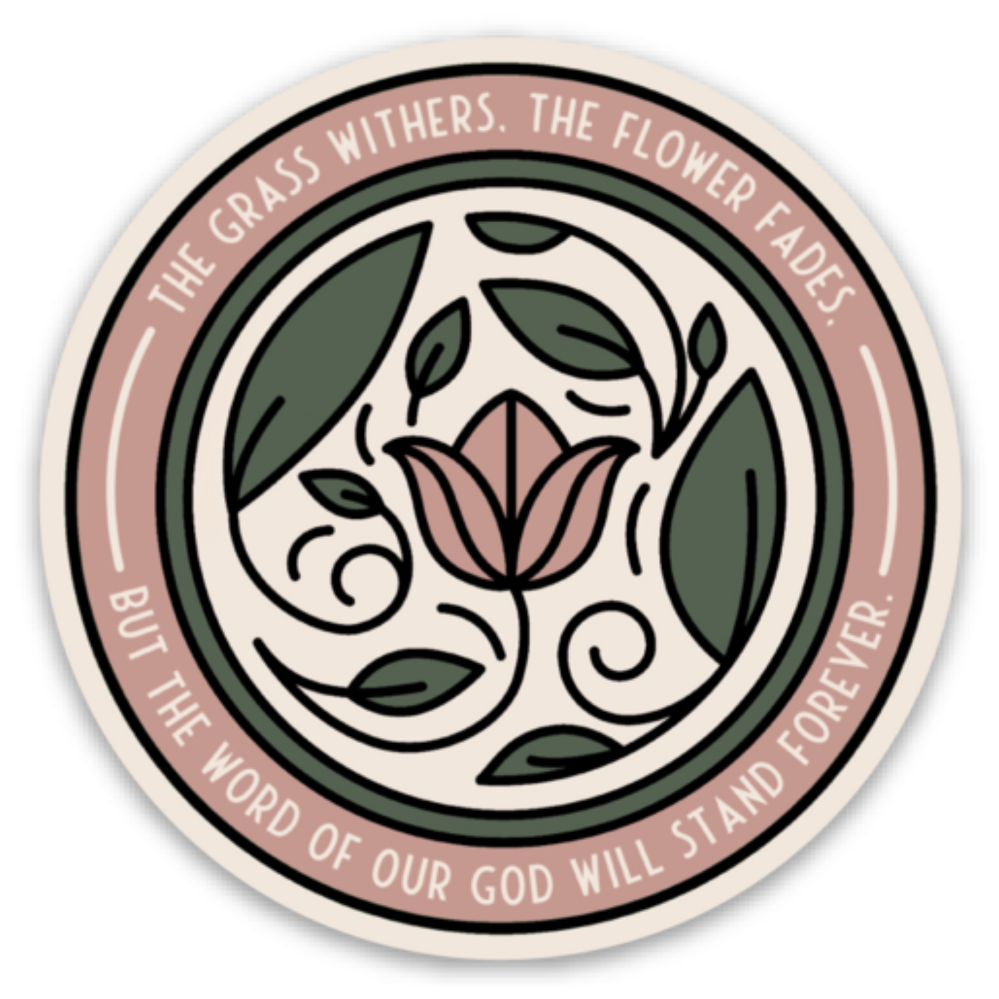 The word of our God | Vinyl Sticker