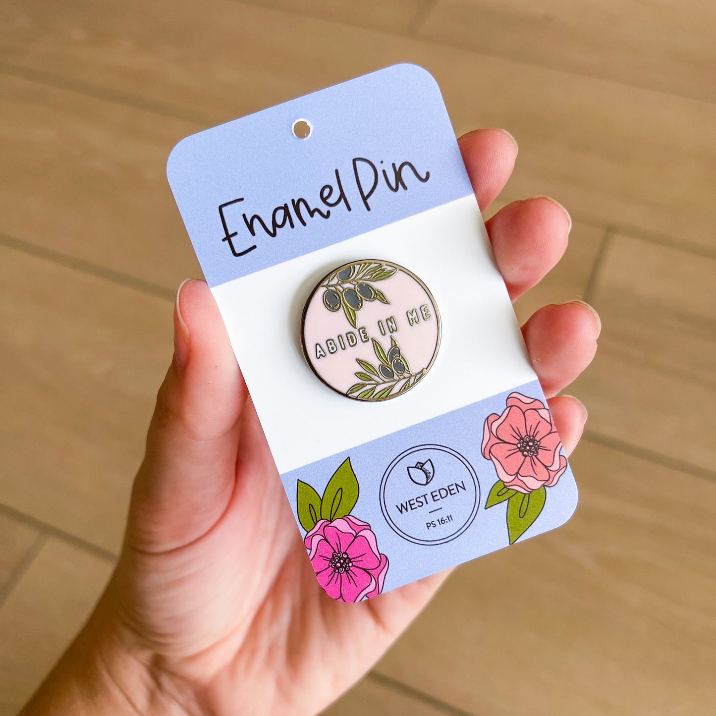 Abide in Me | Enamel Pin