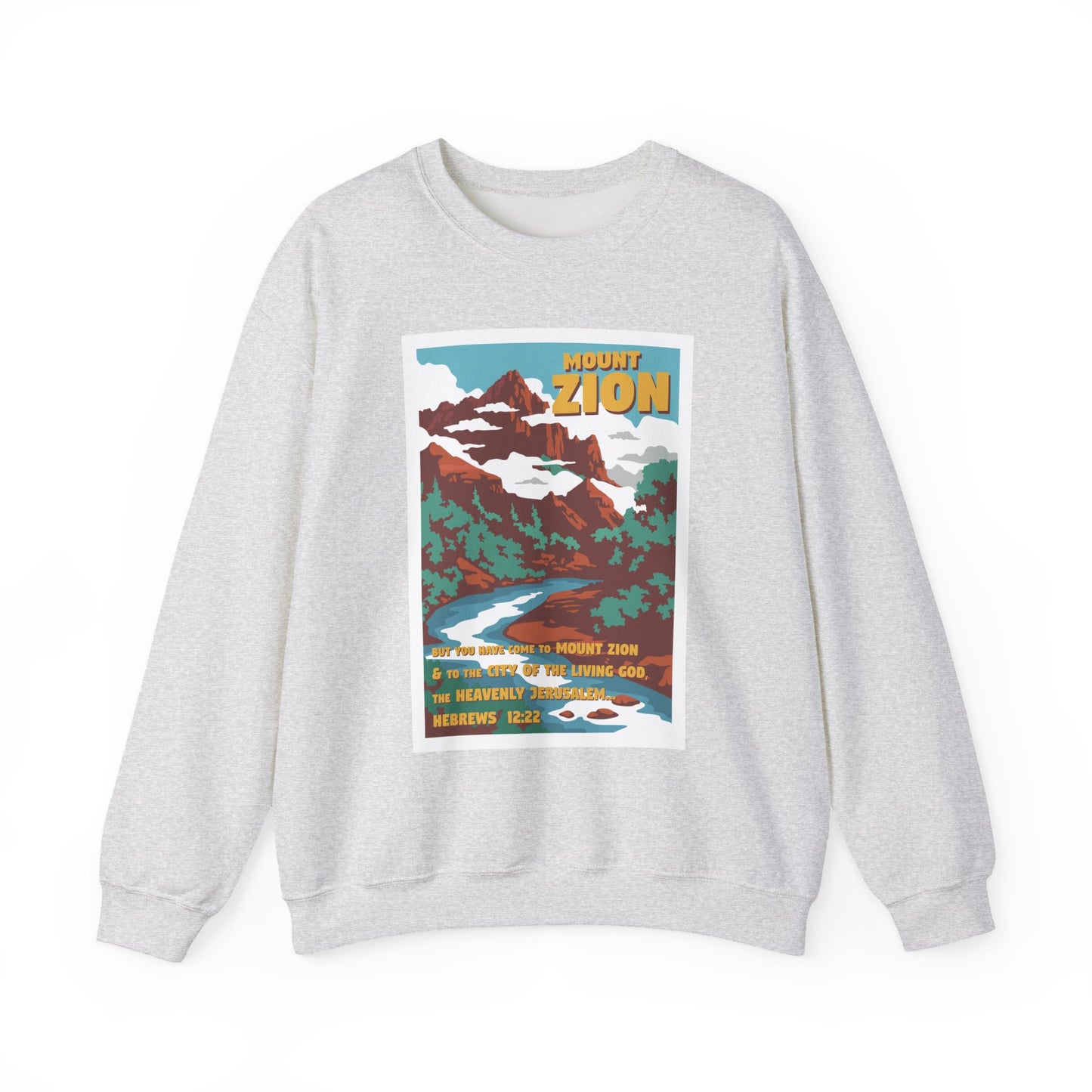 Mount Zion | Unisex Heavy Blend™ Crewneck Sweatshirt