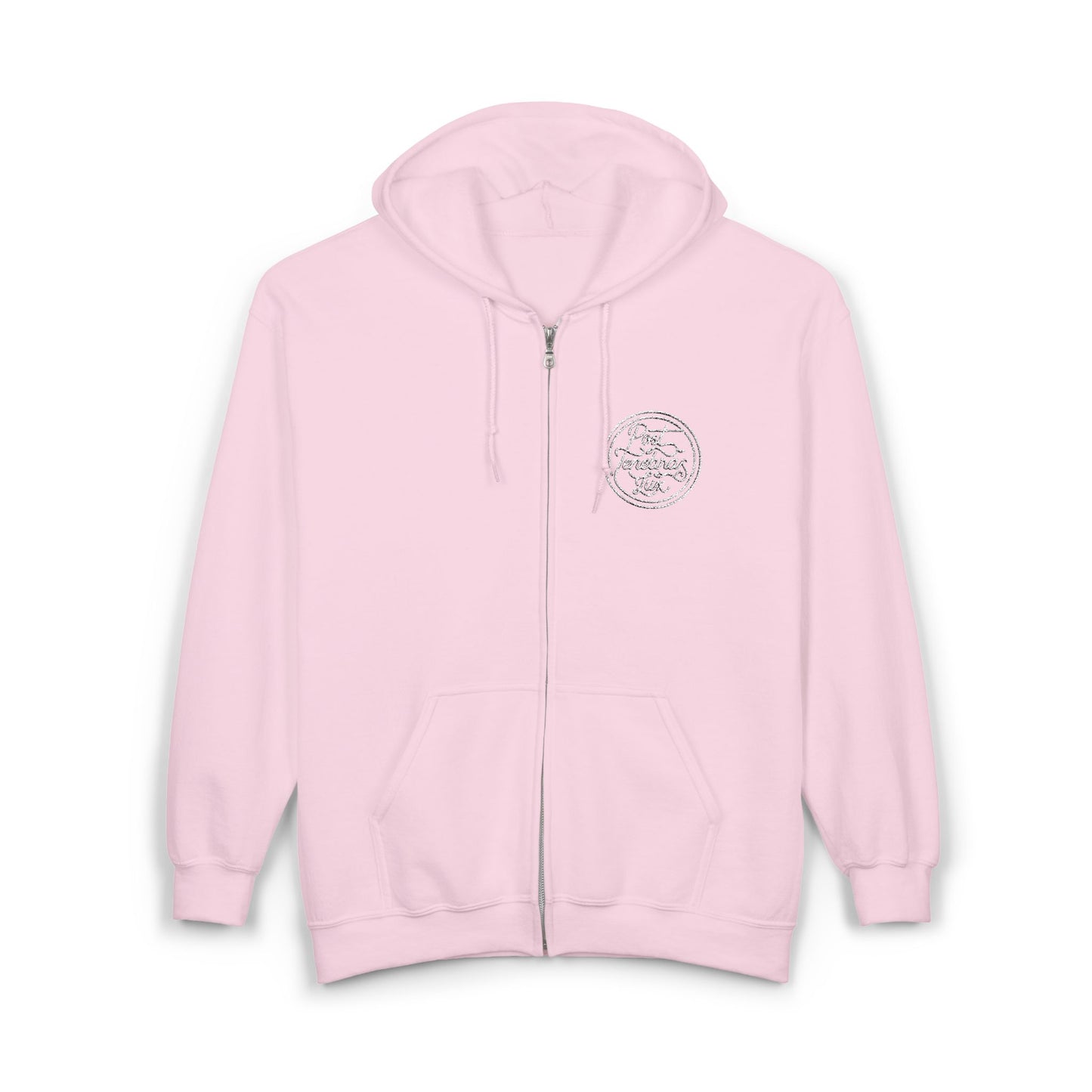 Post Tenebras Lux | Adult Unisex Gildan Full Zip Hooded Sweatshirt (Embroidered)