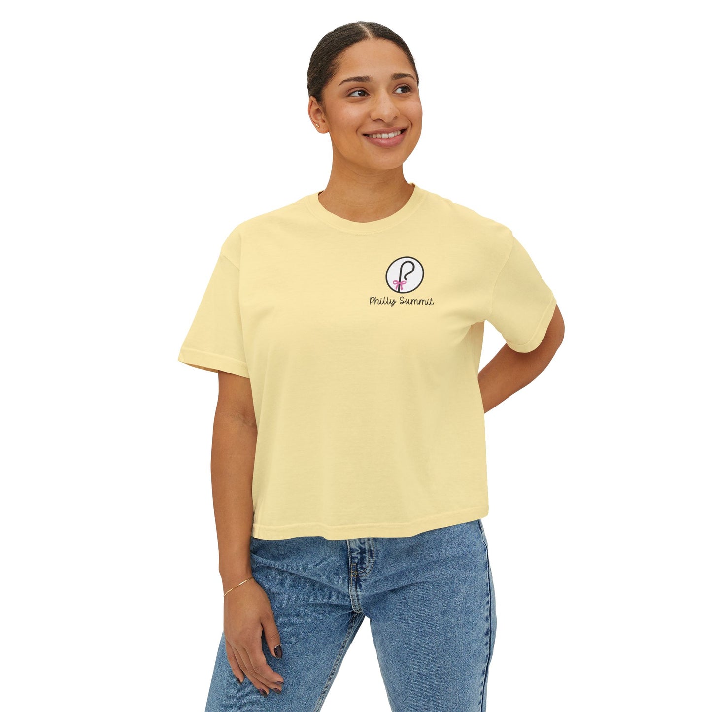 Philly Summit | Cropped Comfort Colors Tee