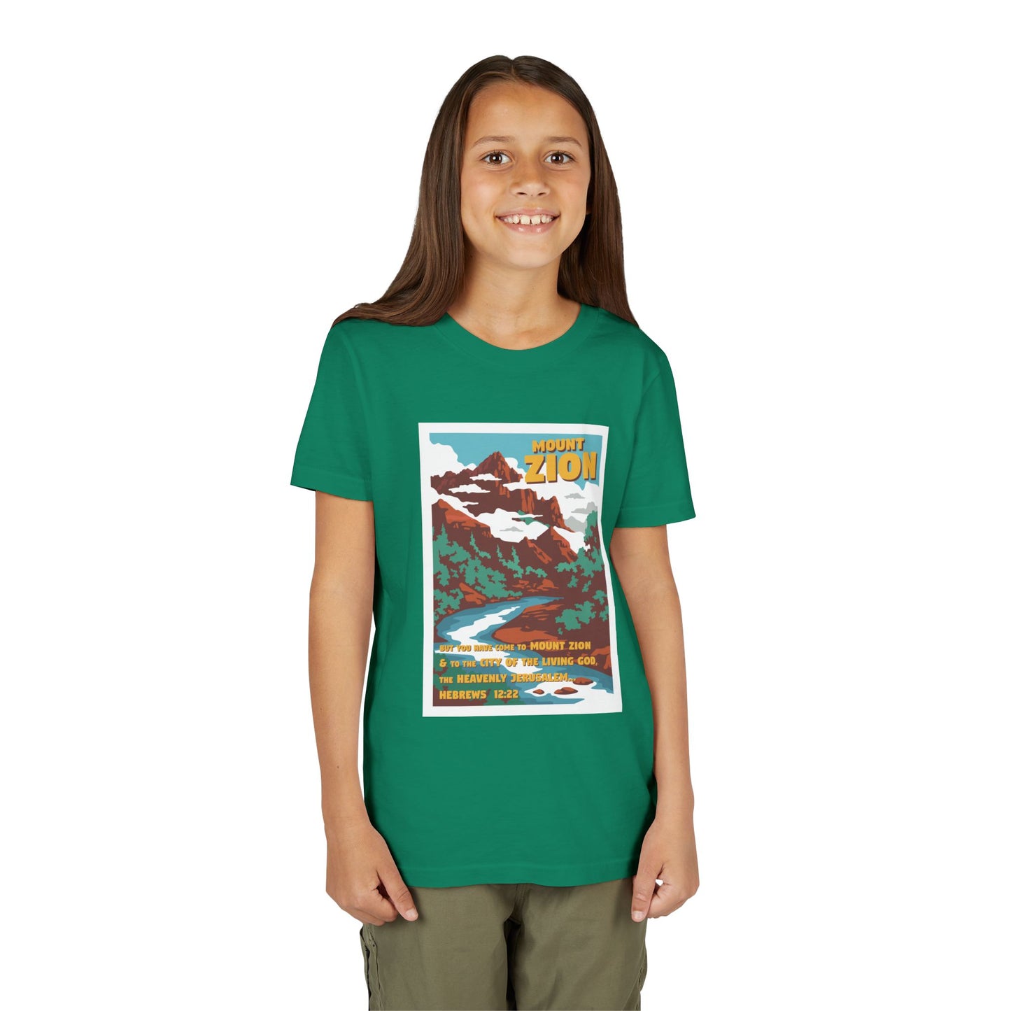 Mount Zion | Youth Bella + Canvas Tee