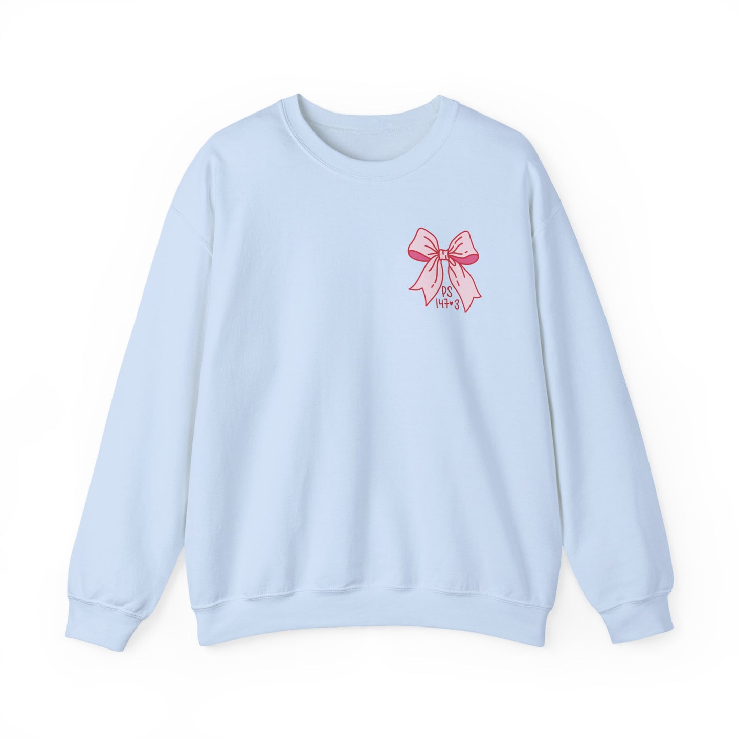 Psalm 147:3 (front & back design) | Adult Unisex Gildan Sweatshirt