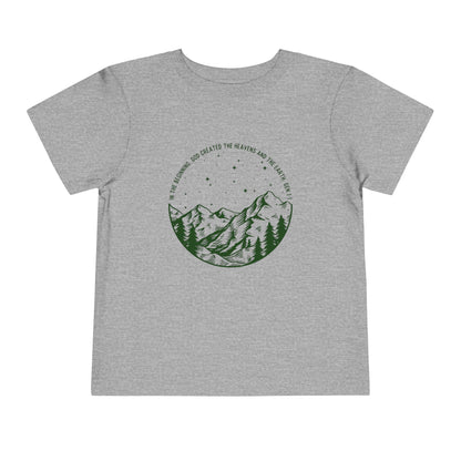In The Beginning | Toddler Bella + Canvas Tee
