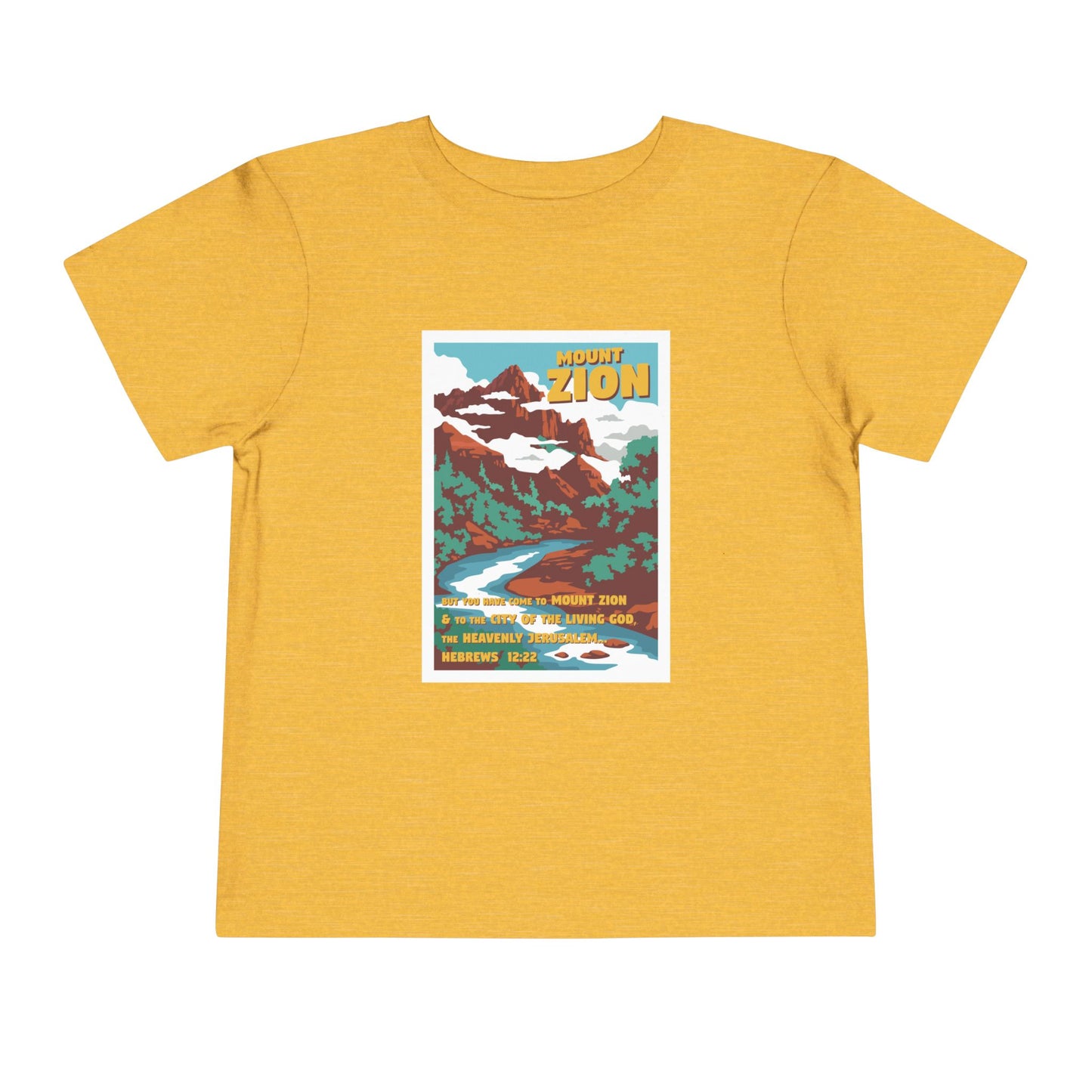 Mount Zion | Toddler Bella + Canvas Tee