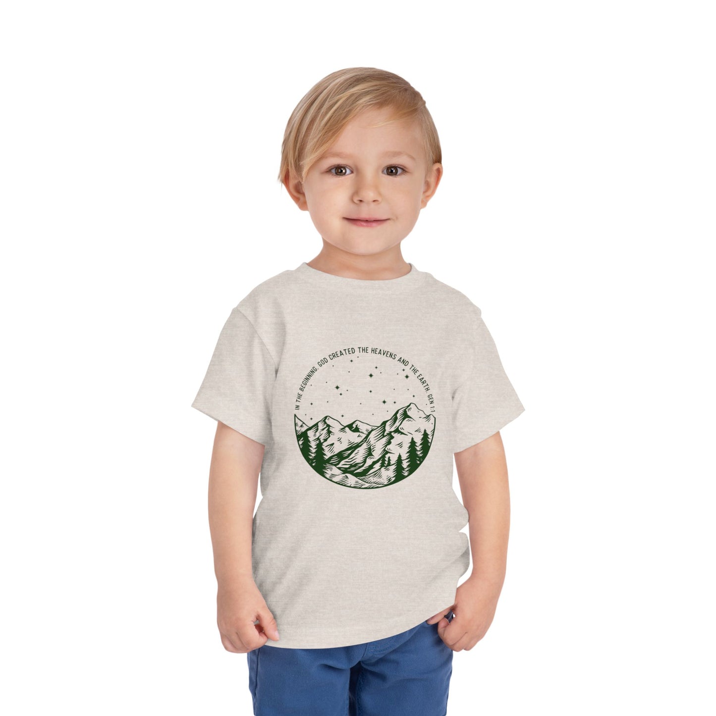 In The Beginning | Toddler Bella + Canvas Tee