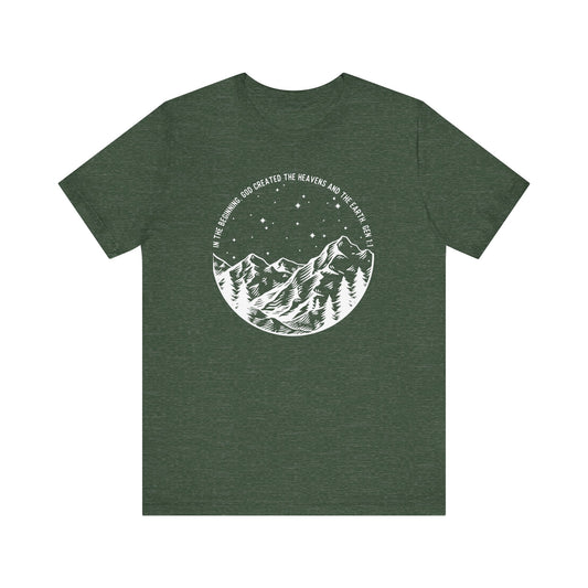 In The Beginning | Adult Unisex Bella + Canvas Tee