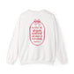 Psalm 147:3 (front & back design) | Adult Unisex Gildan Sweatshirt