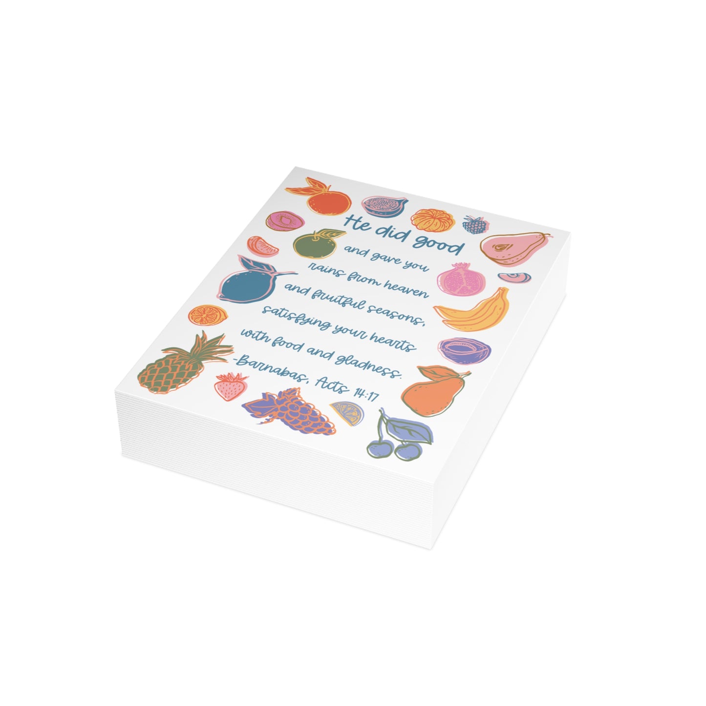 He did good | Tract Cards (10, 30, or 50 count)