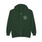 Post Tenebras Lux | Adult Unisex Gildan Full Zip Hooded Sweatshirt (Embroidered)