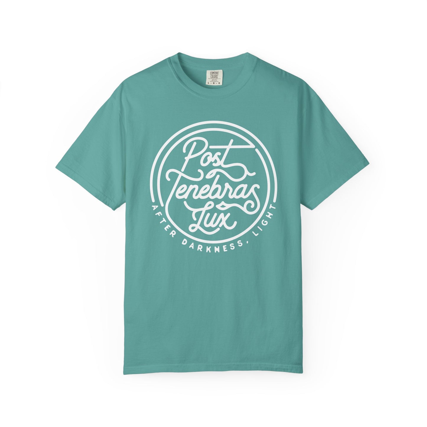 Post Tenebras Lux | Adult Unisex Comfort Colors T-shirt