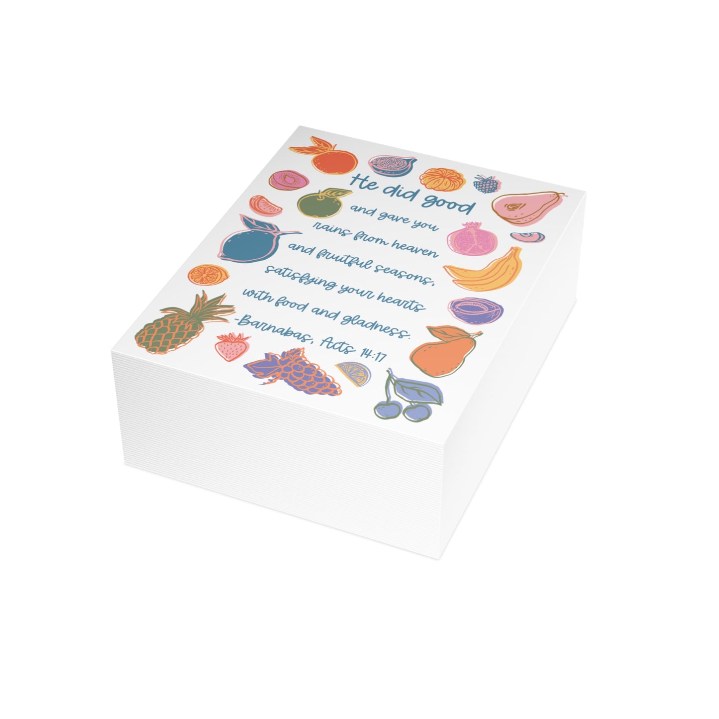 He did good | Tract Cards (10, 30, or 50 count)