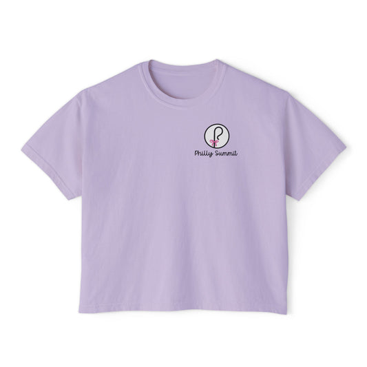 Philly Summit | Cropped Comfort Colors Tee