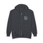 Post Tenebras Lux | Adult Unisex Gildan Full Zip Hooded Sweatshirt (Embroidered)