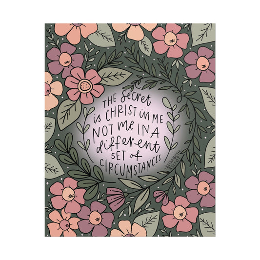 Christ in Me | Poster Print