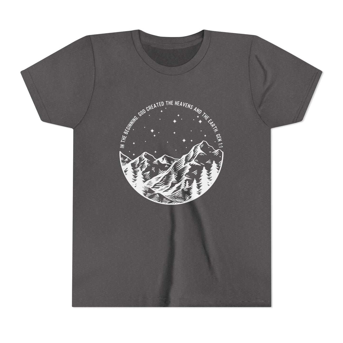 In The Beginning | Youth Bella + Canvas Tee