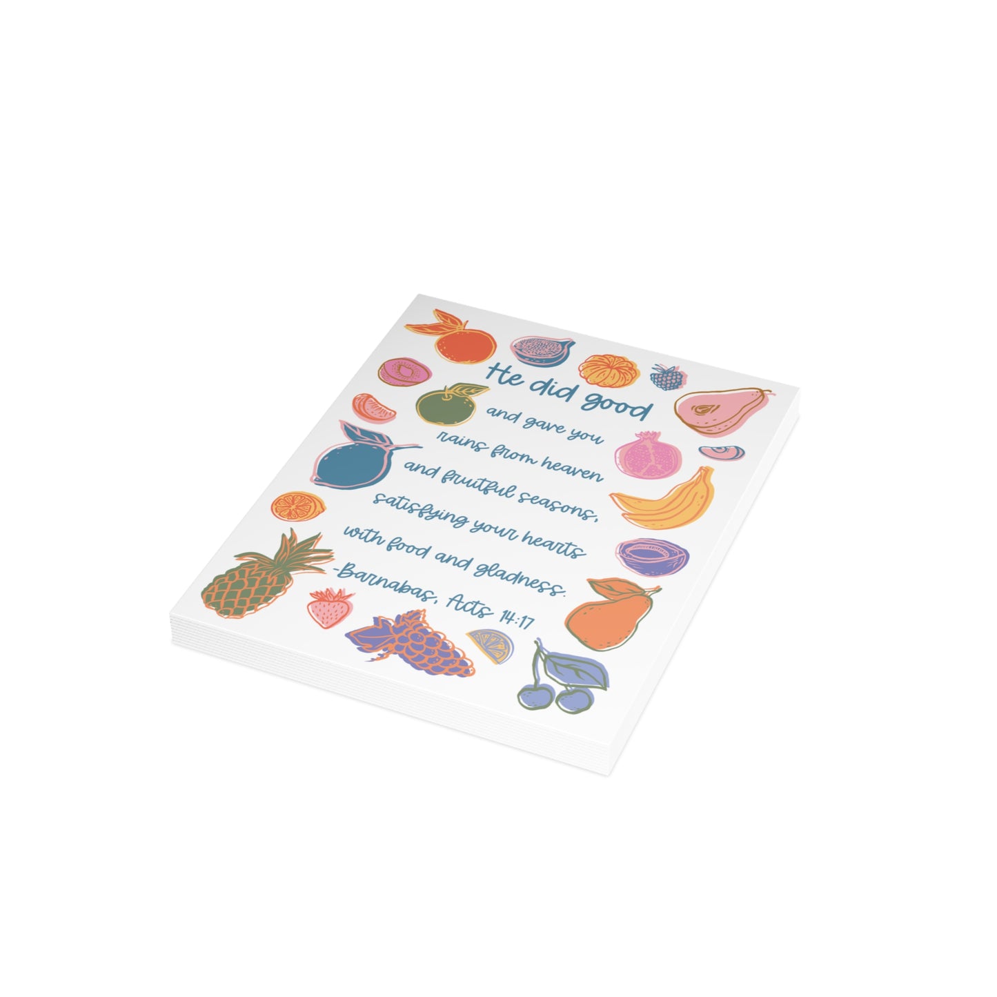 He did good | Tract Cards (10, 30, or 50 count)