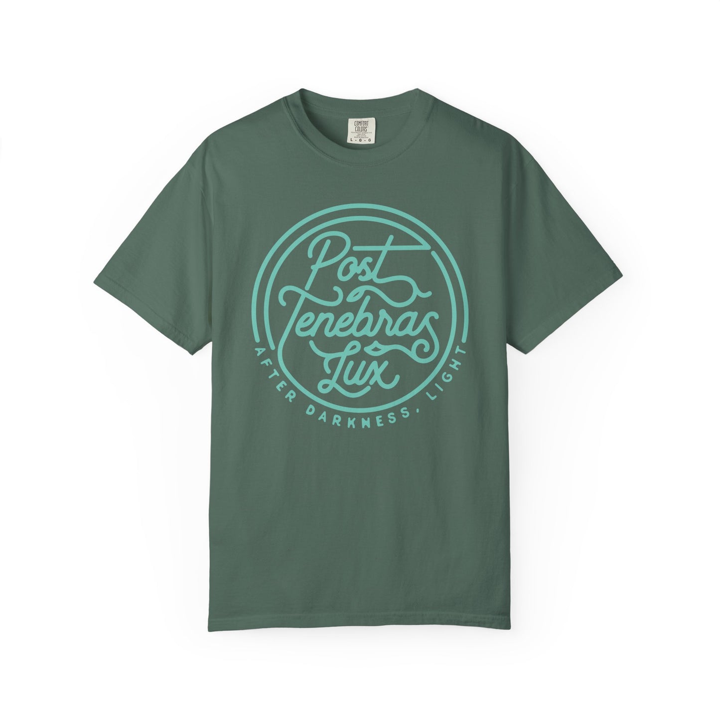 Post Tenebras Lux | Adult Unisex Comfort Colors T-shirt